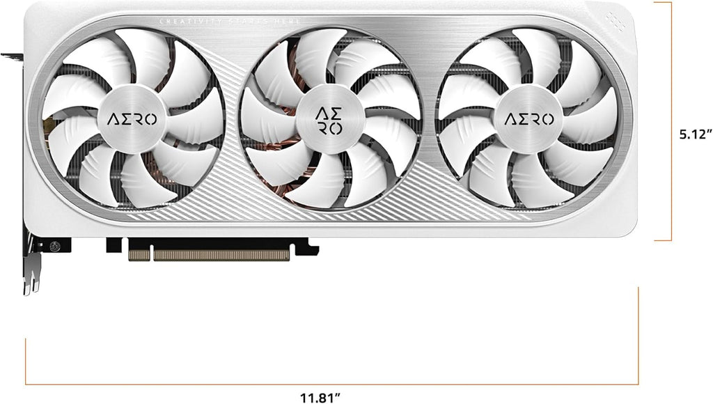 GIGABYTE GeForce RTX 4070 Ti Super AERO OC 16G Graphics Card S8823