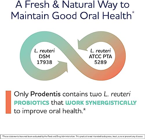 BioGaia Prodentis Dental Probiotics, Mint Lozenges, 30 Count N6552