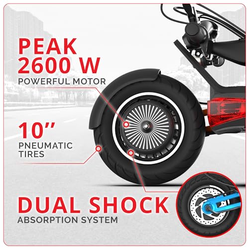 INOKIM OXO Super Electric Scooter for Adults, 40 MPH, 68 Miles Range Z972892