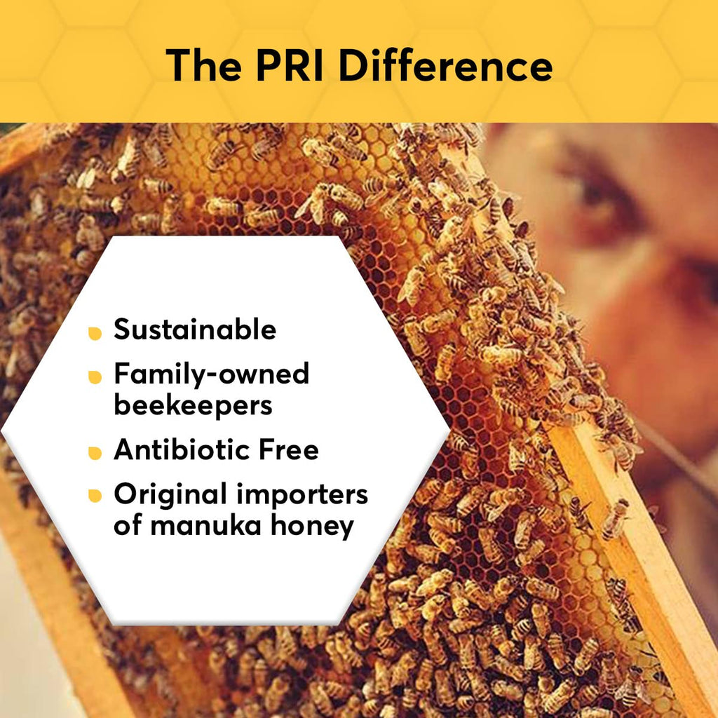 PRI Manuka Honey Blend MGO 50+ Raw Multifloral 500g Y2422