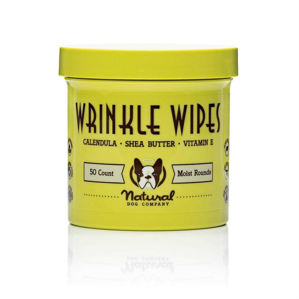 Natural Dog Company Wrinkle Wipes for Dogs D888634