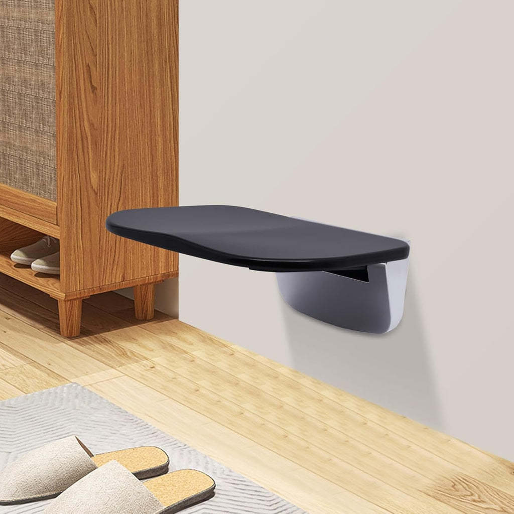 Folding Teak Shower Seat Wall Mounted 440LBS L331479