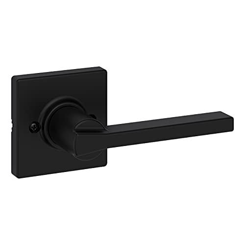 Kwikset Casey Interior Privacy Door Handle with Lock 10 Pack, Matte Black G103018