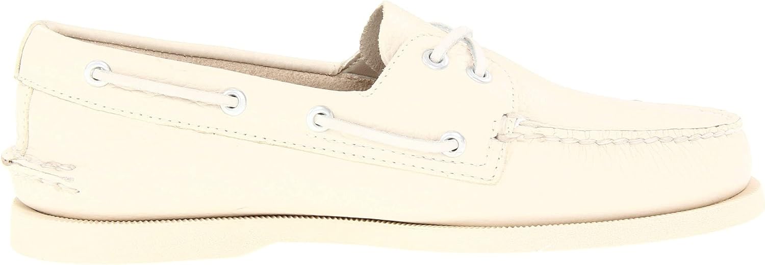 Sperry Men's Authentic Original 2-Eye Boat Shoe, White, 10 M US I363