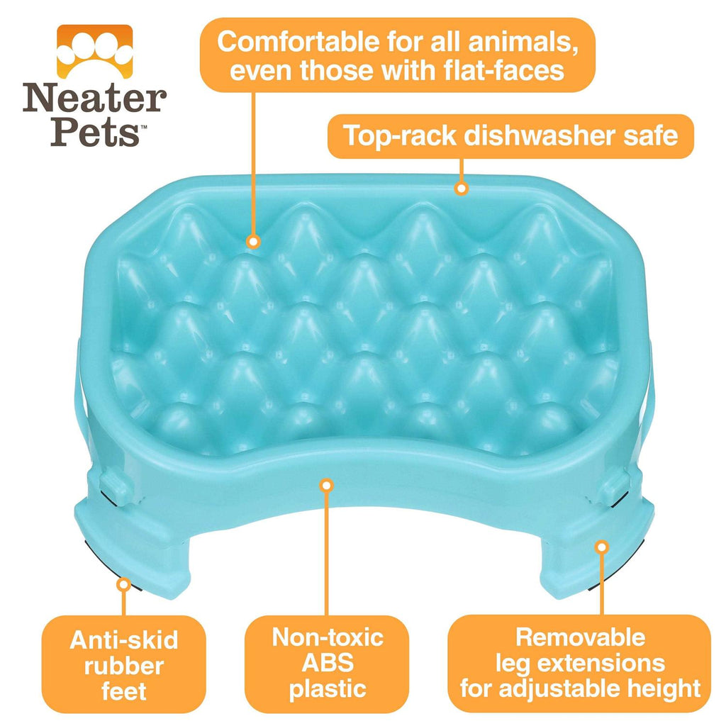 Neater Pet Brands Raised Slow Feeder Dog Bowl E7060