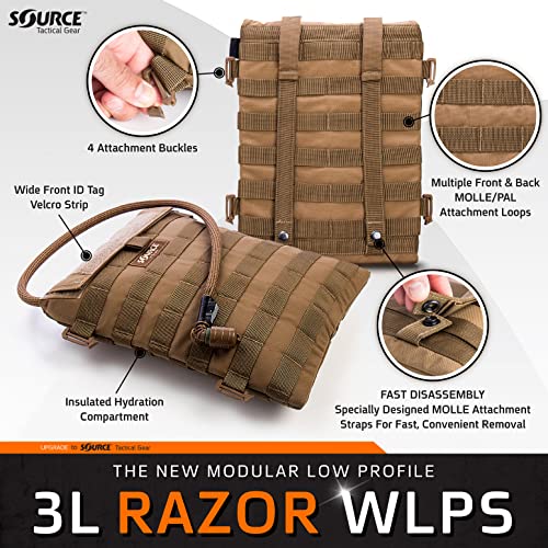 Source Razor 3L Low Profile Hydration Pack O258832