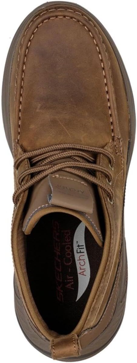 Skechers Men's Arch Fit Motley Hayroy Chukka Boots, Desert Brown W390342