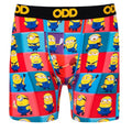 Odd Sox, Minions Despicable Me 4, Men's Boxer Brief Underwear - Adult Size