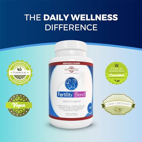Male Fertility Supplements for Men - Vitamin Blend Pills, 60 Count U512