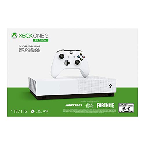 Xbox All Access - Xbox One S 1TB All-Digital Edition Console S308