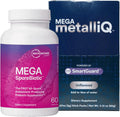 Microbiome Labs MegaSporeBiotic Spore-Based Probiotic (60 Capsules) + MegaMetalliQ Powder Sachets to Support The Removal of Unwanted Elements in The Gut (30 Sachets) - 2 Product Bundle