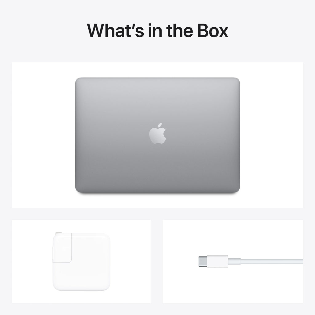 Apple MacBook Air 13.3 inch Laptop - Space Gray, M1 Chip, 8GB RAM, 256GB R6520