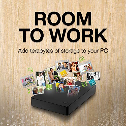 Seagate Portable 2TB External Hard Drive HDD USB 3.0 M55534