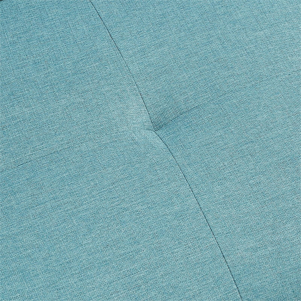 Serta Michigan Convertible Sofa Sky Blue Fabric G87450