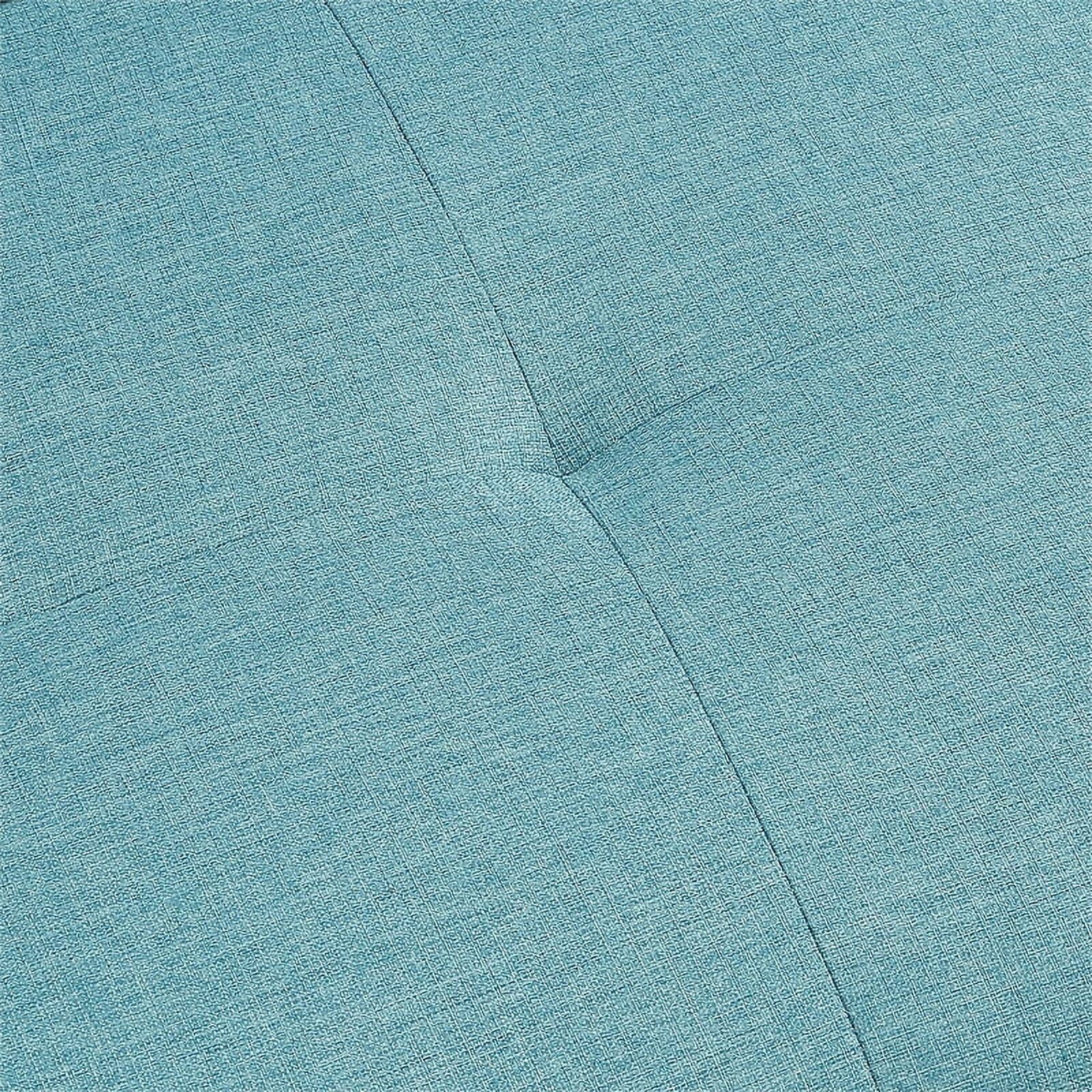 Serta Michigan Convertible Sofa Sky Blue Fabric G87450
