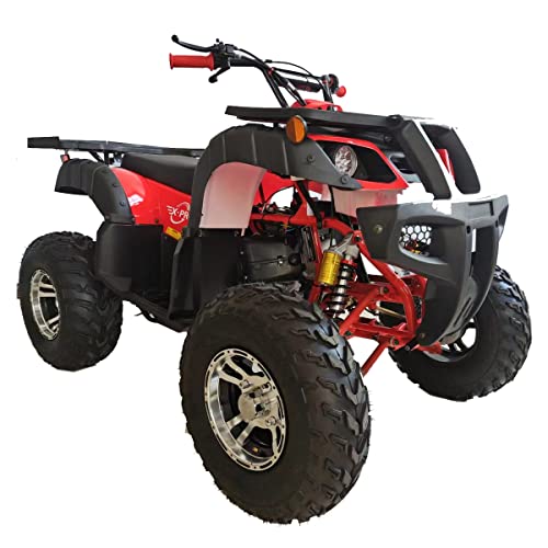 X-PRO 200 Utility ATV with Automatic Transmission, LED Headlight, Aluminium Wheels, Red Y1694
