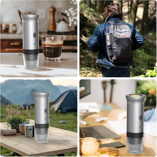 Zcyge Portable Espresso Machine for Travel Camping D4328