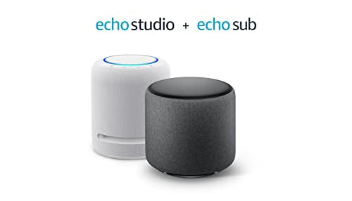 Echo Studio Glacier White with Echo Sub E804