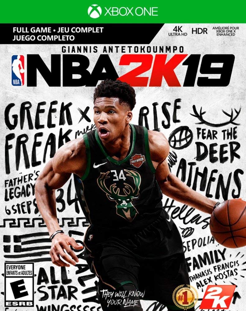 Microsoft Xbox One S 1TB NBA 2K19 Bundle with Sport Blue Wireless Controller O923197