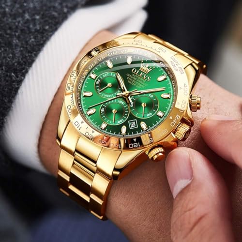 OLEVS Men's Automatic Self-Winding Stainless Steel Watch Q188553