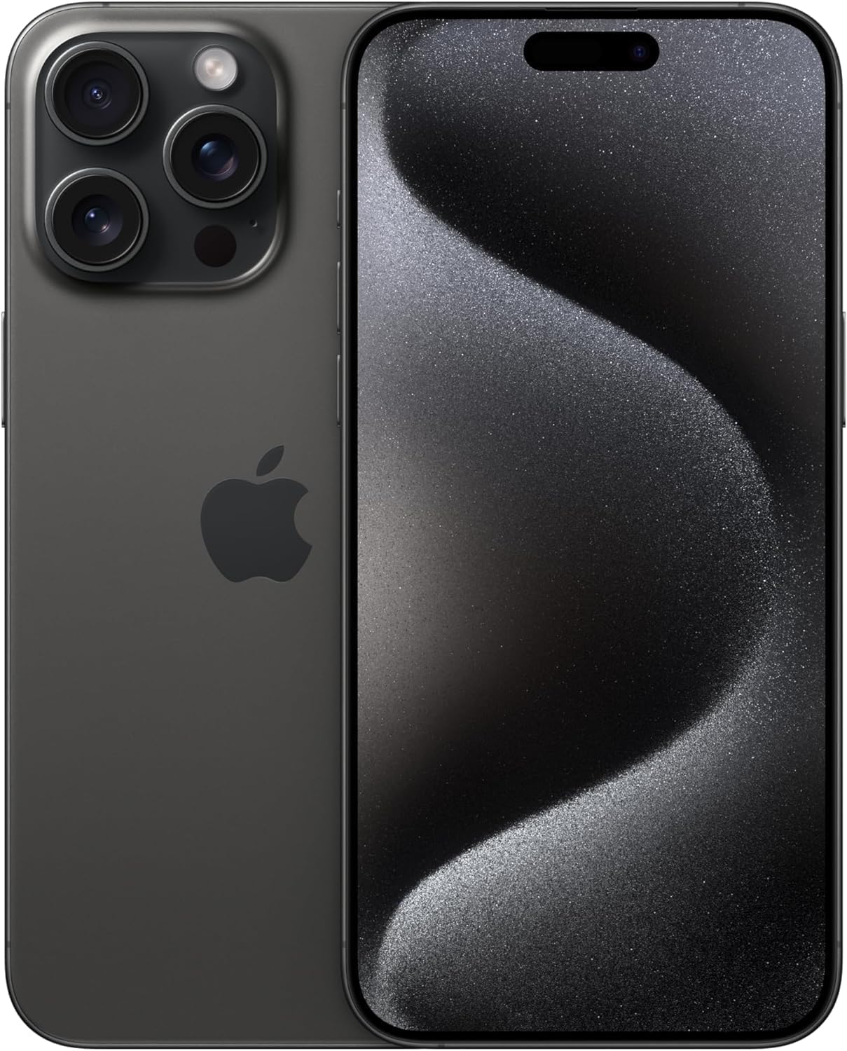 Apple iPhone 15 Pro Max, 256GB, Black Titanium - T-Mobile (Renewed)