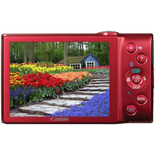 Canon PowerShot A4000 16.0 MP Digital Camera with 8X Optical Zoom, 3.0-Inch LCD (Blue) X4515