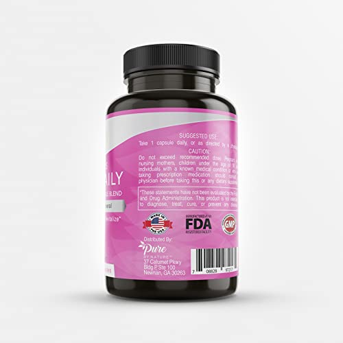 Pure By Nature One-Daily Multivitamin for Women, 60 Veggie Capsules X3330