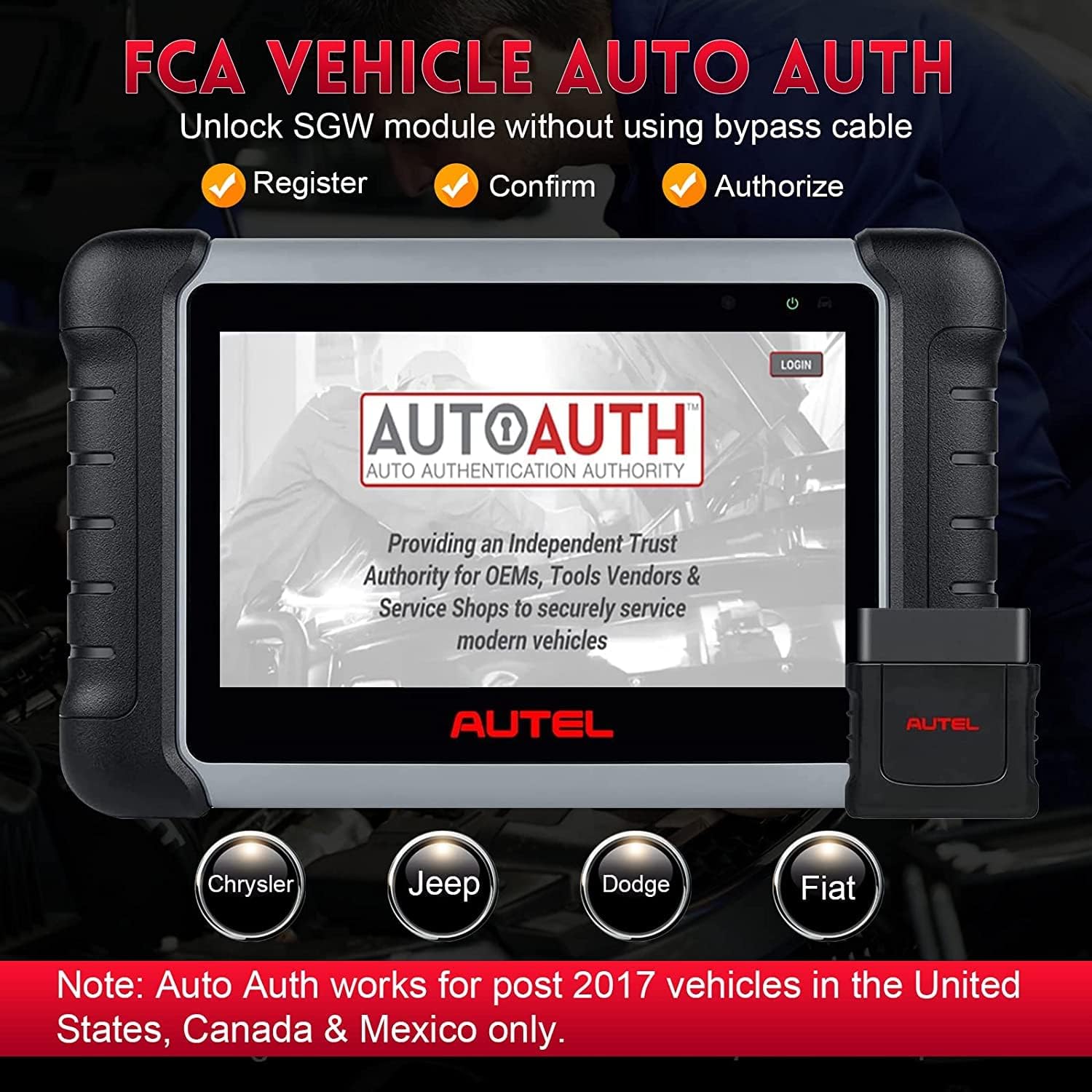 Autel MaxiCOM MK808Z-BT Bidirectional OBD2 Scanner with Non-OBDII Adapter Kit B720915