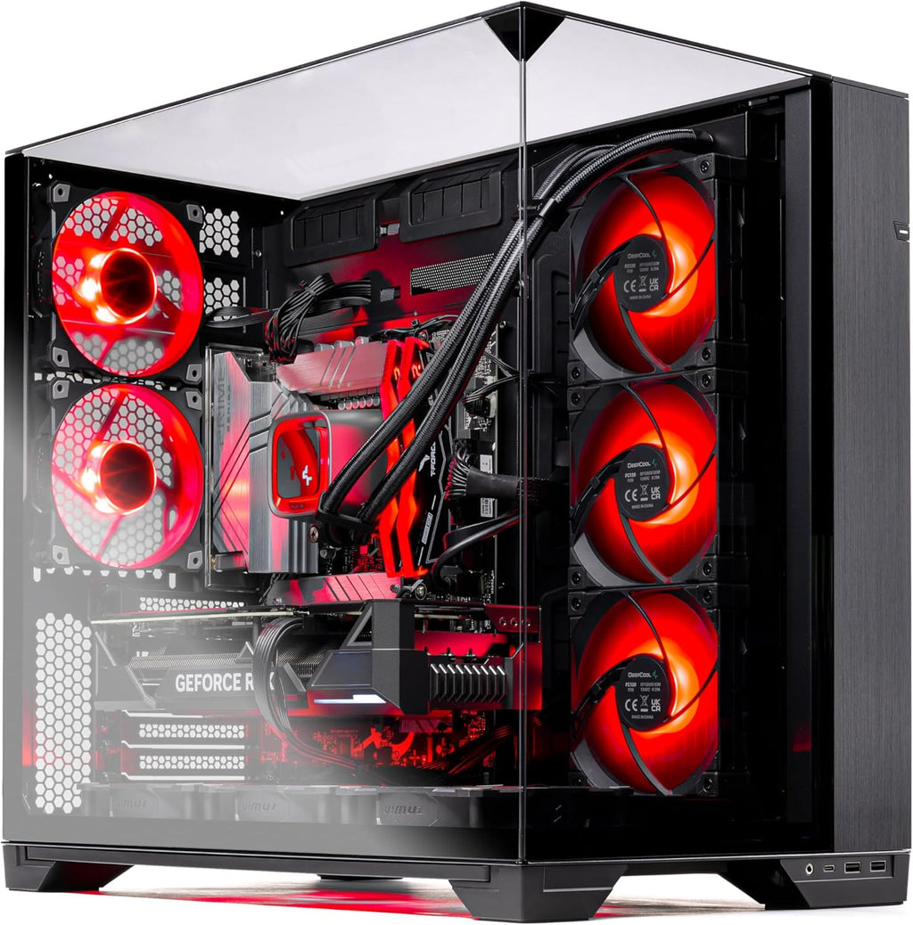Skytech O11V Gaming PC Desktop, Ryzen 7 7700X, RTX 4070 Ti Super, 32GB DDR5, 1TB SSD Y2363