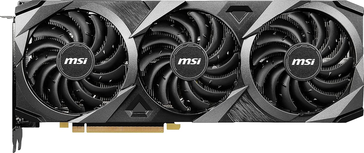 MSI Gaming GeForce RTX 3080 Ti Ventus 3X 12G OC 12GB GDDR6X Graphics Card (Renewed) Y753