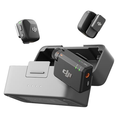 DJI Mic Mini Wireless Microphone for iPhone, Camera & Android V612