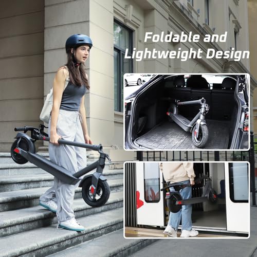 SISIGAD Electric Scooter for Adults, 500W Motor, Foldable with Cruise Control S730466