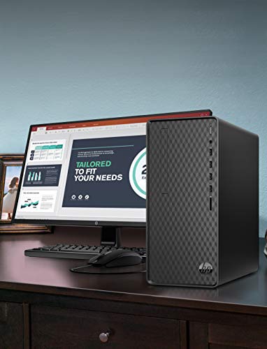 HP Desktop PC, AMD Ryzen 3, 8GB RAM, 512GB SSD, Windows 11 Home, Black C711249