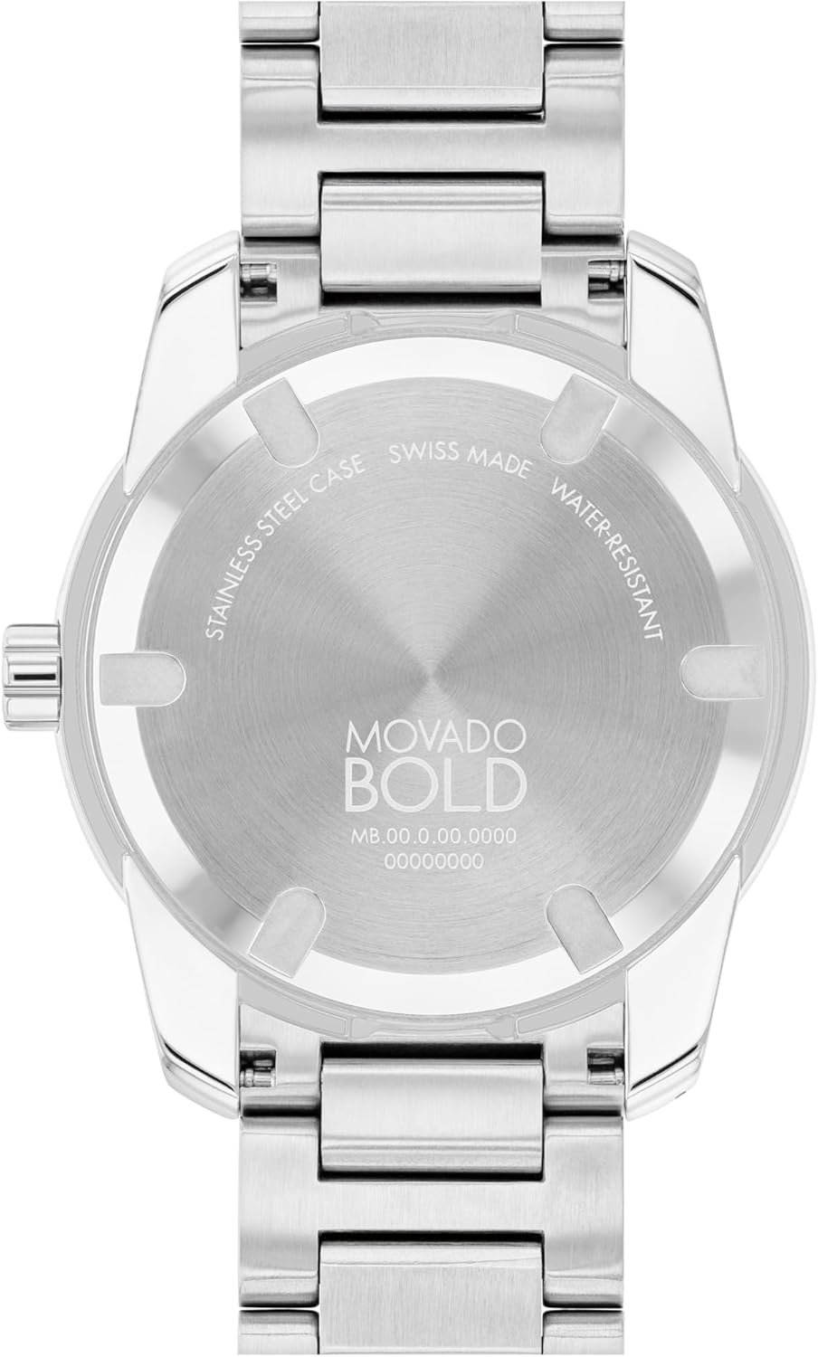 Movado Bold Verso Men's Sport Watch, Swiss Quartz, Stainless Steel Bracelet, 42mm D797
