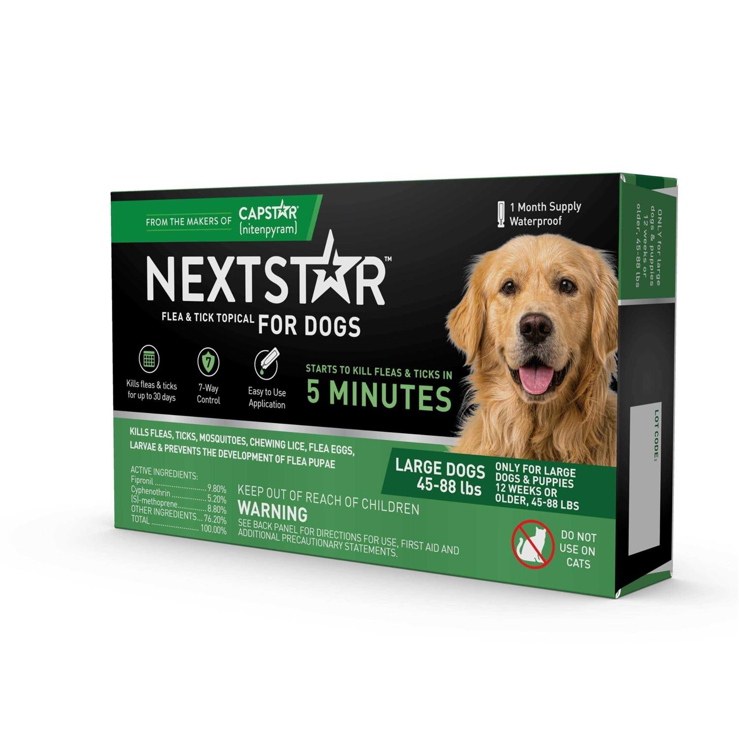 Nextstar Flea &amp; Tick Topical Treatment for Large Dogs - Pet Supplies online store