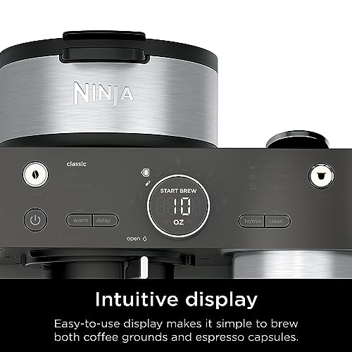 Ninja Espresso & Coffee Maker & Barista System, Black, CFN601 B20532