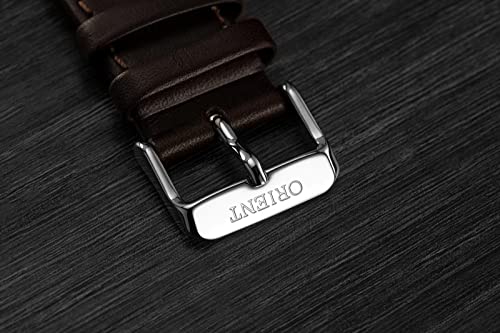 Orient Men's Bambino Ver. 2 Japanese Automatic Stainless Steel and Leather Dress Watch P14765
