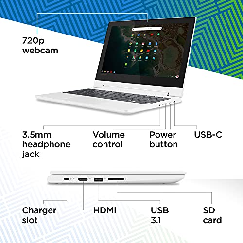 Lenovo IdeaPad Slim 3 Chromebook 14" Full HD, 8GB RAM, 64GB eMMC, Chrome OS, Blue P771632