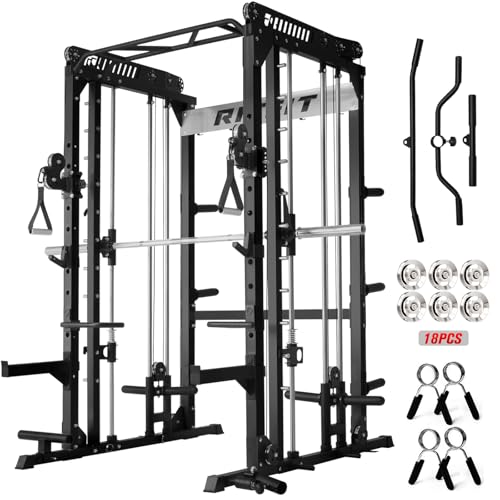 RitFit M1 & M1 Pro Smith Machine with Cable Crossover System for Home Gym Y659852