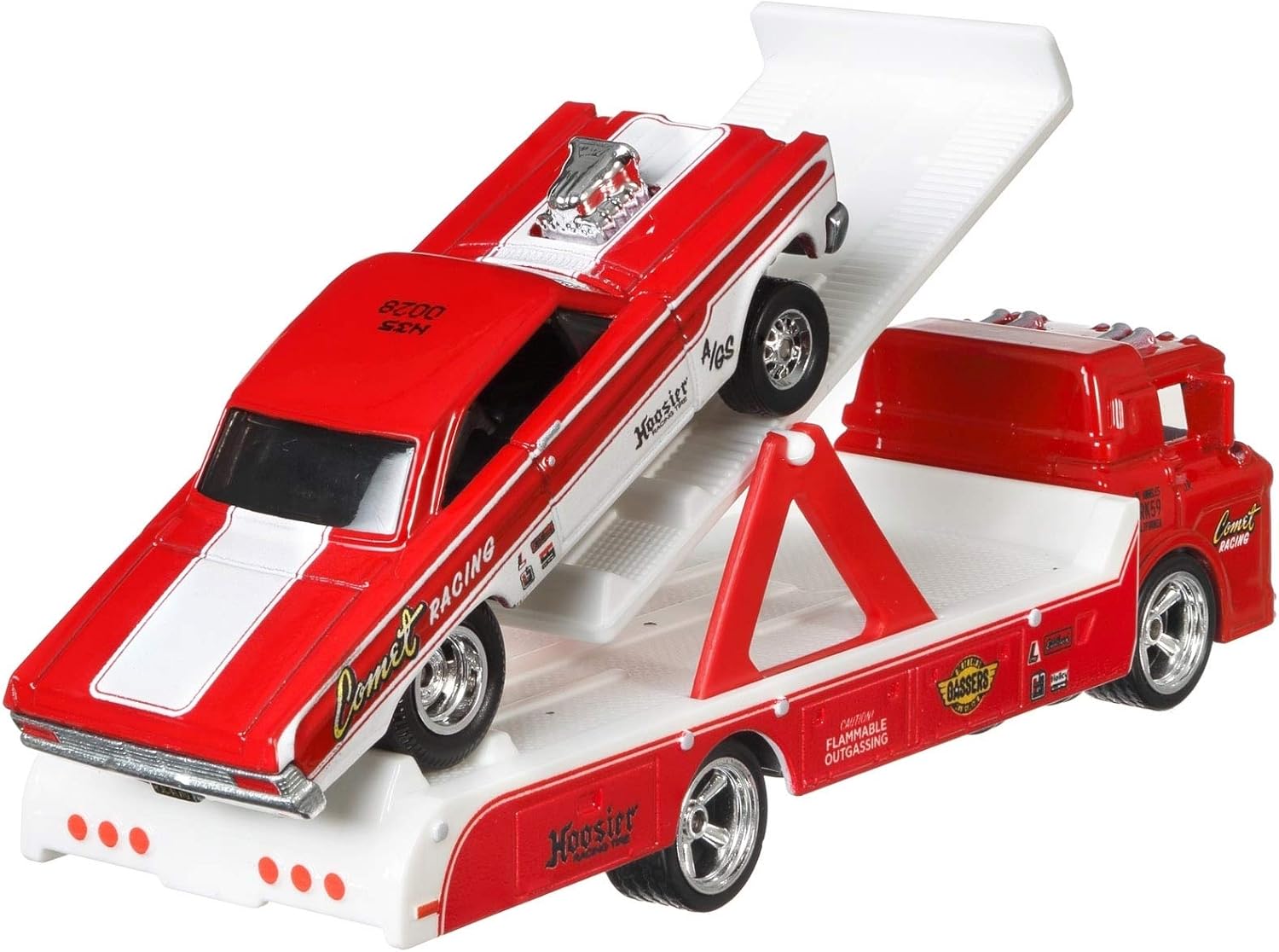 Hot Wheels Team Transport Car and Component Model Q1866
