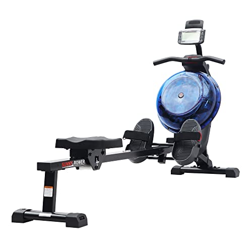 Sunny Health & Fitness Elite Water Rowing Machine T4389