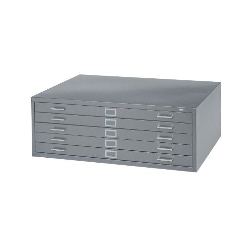 Safco Products 5-Drawer Flat File, 36" W x 24" D, White X8304