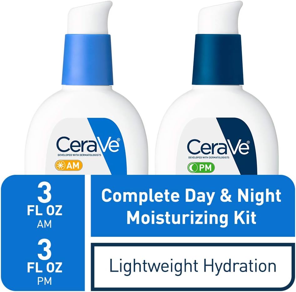 CeraVe Day & Night Face Lotion Set with SPF 30, Fragrance Free M469566