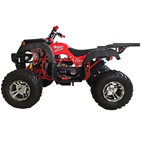 X-PRO 200 Utility ATV with Automatic Transmission, LED Headlight, Aluminium Wheels, Red Y1694