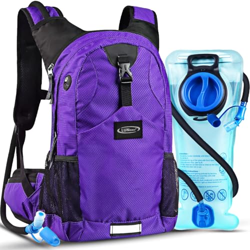 Hydration Pack Thermal Insulated Hydration Backpack with 2L BPA Free Leak-Proof Water Bladder, Daypack Perfect for Running, Cycling, Hiking, Climbing-Keep Liquids Cool Up to 4 Hours