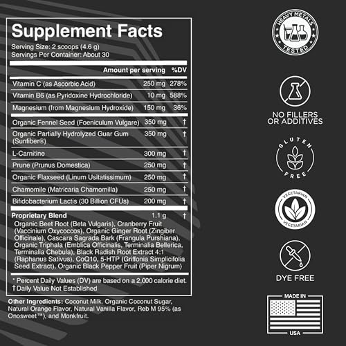 Mega Motility Digestive Health Supplement Powder, 30 Servings B895