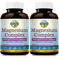 Terranics 5-in-1 Magnesium Complex Supplement 500mg - 5 Forms High Absorption Magnesium Glycinate Citrate Malate Aspartate Gluconate for Sleep Muscle Heart Health - Non-GMO 240 Vegan Capsules