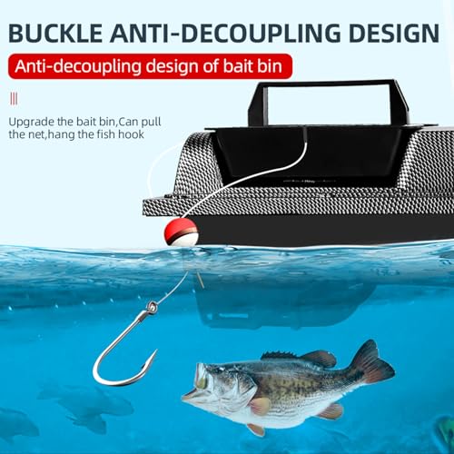 RC Bait Boat 500M GPS Dual Motor Fish Finder with Night Light O7412