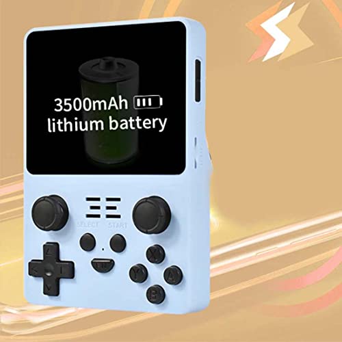 Powkiddy RGB20S Handheld Arcade Game Console, 3.5 Inch Retro Player with 128G Card H496482
