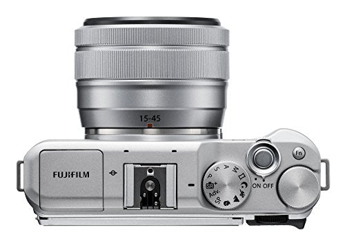 Fujifilm X-A5 Mirrorless Digital Camera with 15-45mm Lens, Silver R427110
